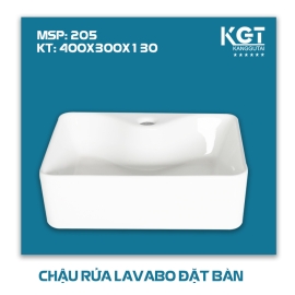 Chậu Rửa Lavabo Đặt Bàn 205