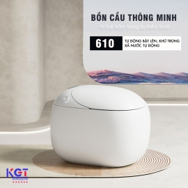 Bồn Cầu Thông Minh Trứng Phượng Hoàng Cao Cấp 