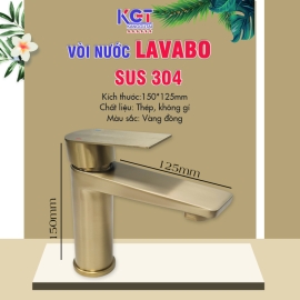Vòi Lavabo Sus 304