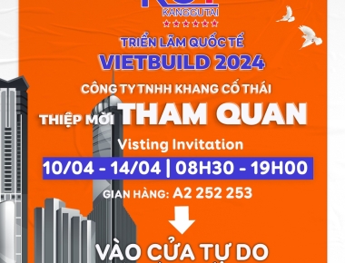 THIỆP MỜI THAM QUAN GIAN HÀNG KHANG CỐ THÁI